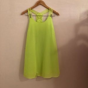 Charlotte Russe Neon green dress